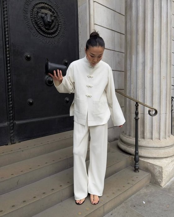 Пиджак в китайском стиле, фото