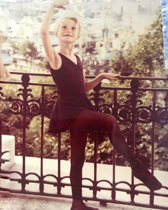 Слава Камінська в дитинстві, фото