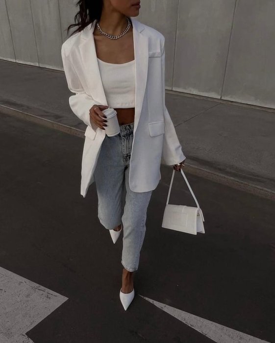 Подовжений блейзер, фото