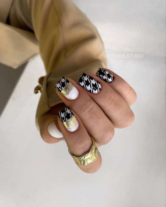 Маникюр в стиле Коко Шанель: изящные ногти для женщин любого возраста (ФОТО) - фото №5