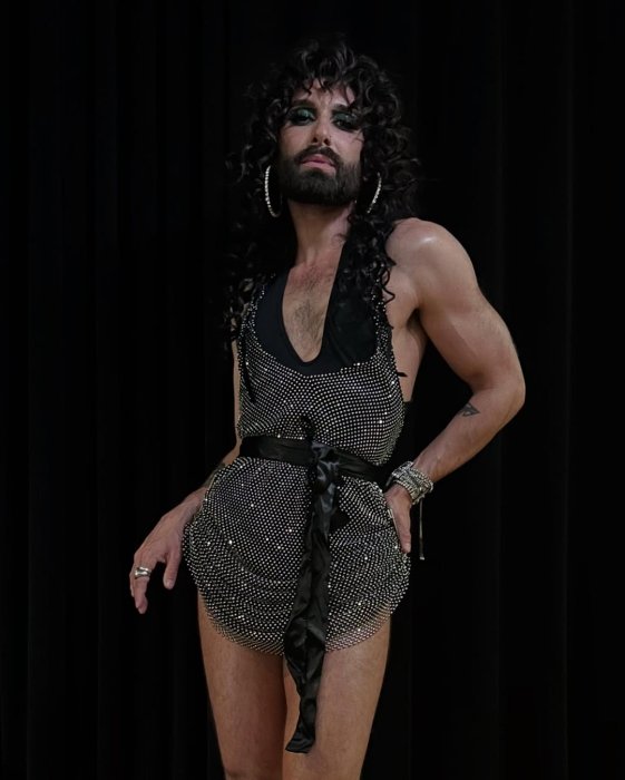 Кончита Вурст в образе женщины, фото