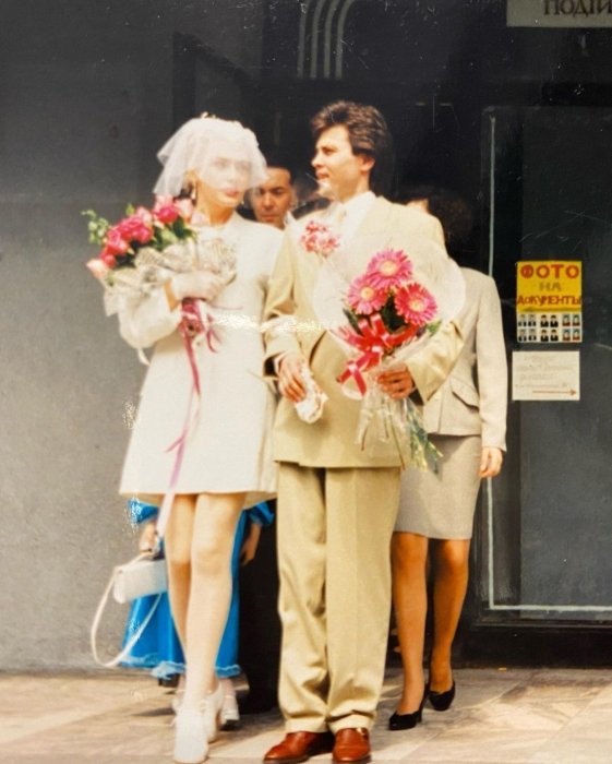 Как выглядели Ольга Сумская и Виталий Борисюк в день свадьбы