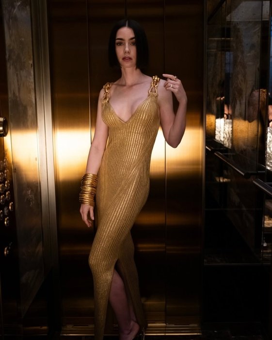 Стиль Лілі Коллінз, фото