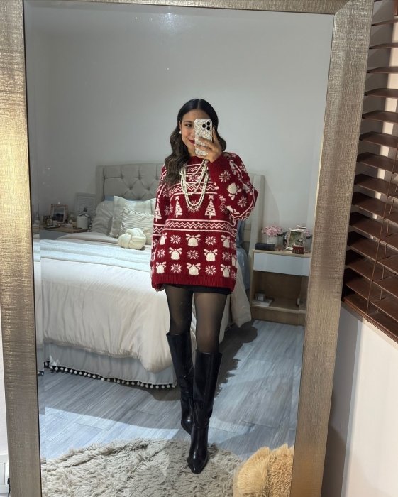 Модные образы на Новый год 2026 для женщин, фото