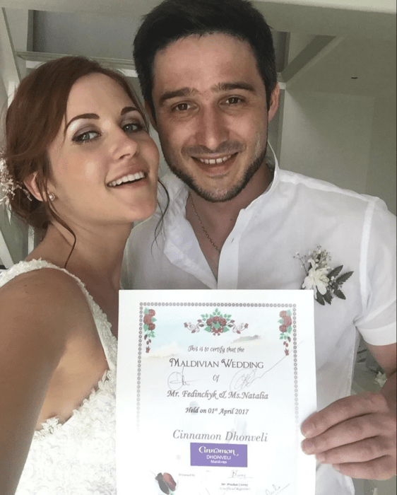 Денисенко и Фединчик расстаются – как выглядела пара в день свадьбы