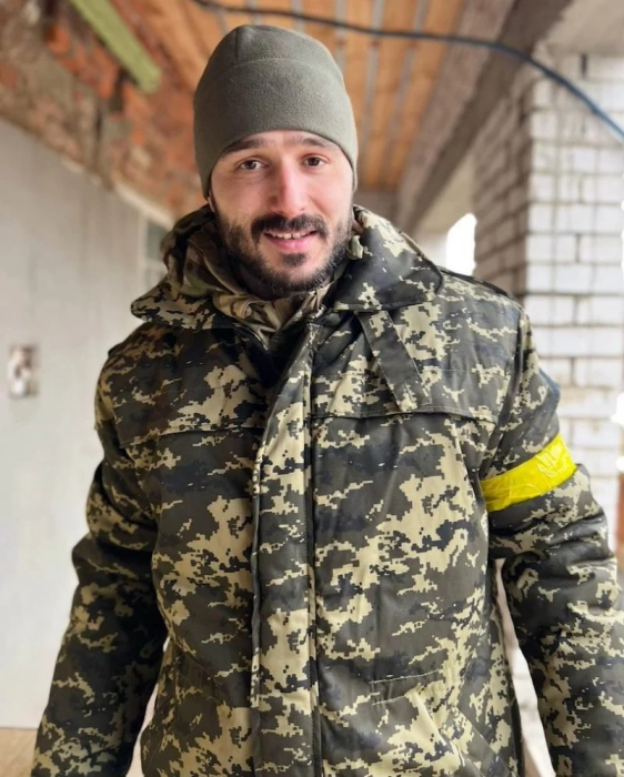 Андрей Фединчик в военной форме, фото