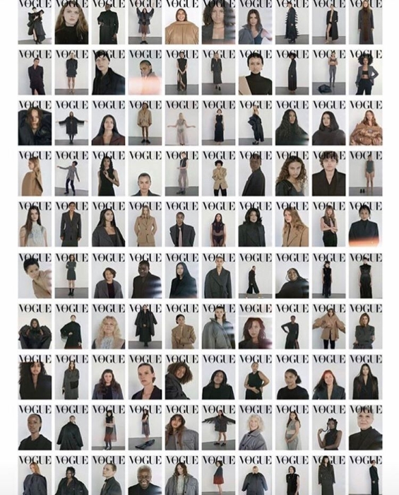 100 обложек — 100 историй. Синди Кроуфорд, Ирина Шейк, Кайя Гербер и другие звезды в новом номере Vogue (ФОТО) - фото №2