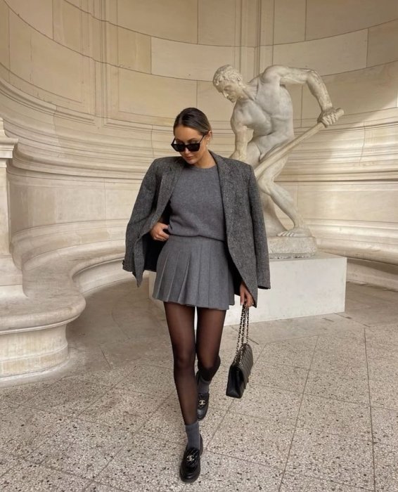 Модні спідниці на зиму 2025-2026, фото