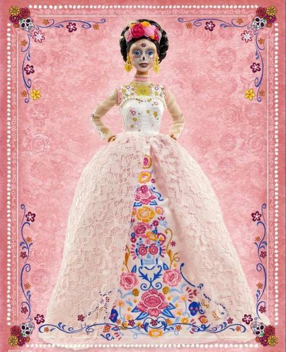 Страшно красиво: Mattel выпустят куклу Барби ко Дню мертвых - фото №2