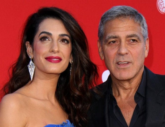 Супруги Джордж и Амаль Клуни отреагировали на слухи о беременности - фото №1