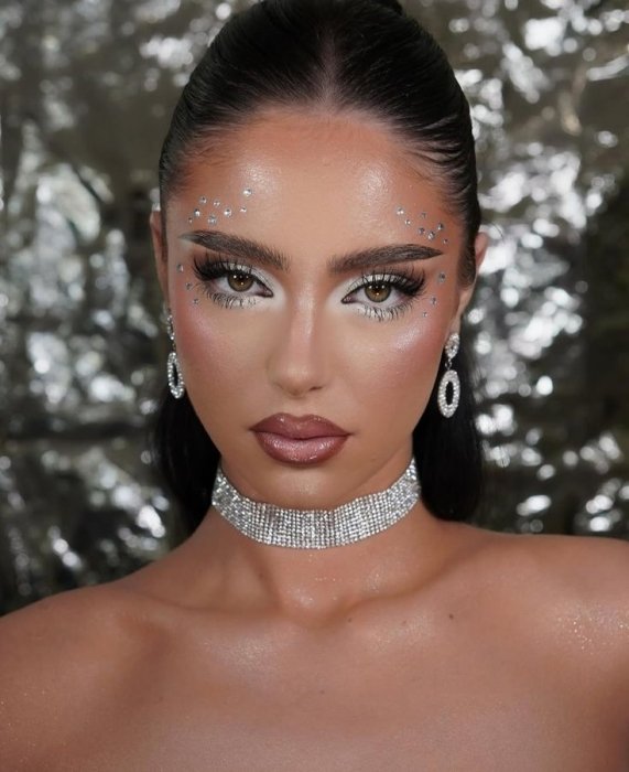 Макияж русалки на Хэллоуин, фото