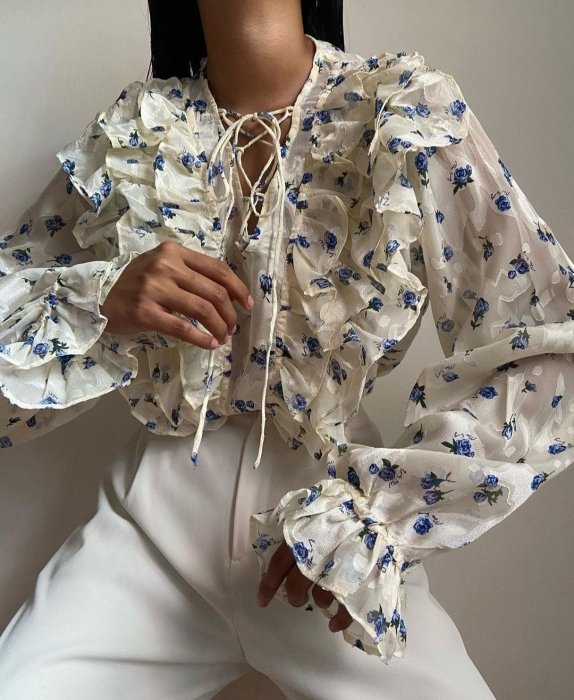 Модные блузы 2026 — фото