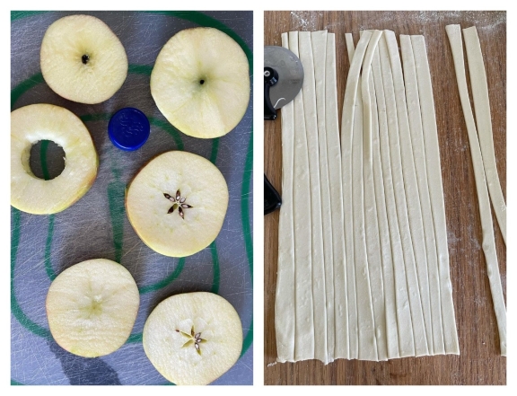 Як приготувати яблука в тісті: