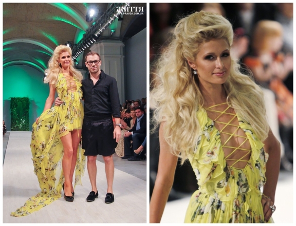 Какие украинские и голливудские звезды выходили в качестве моделей на подиум: Мадонна, Кличко и другие - фото №20