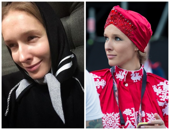 День украинского платка. Какие звезды любят носить этот головной убор? (ФОТО) - фото №2