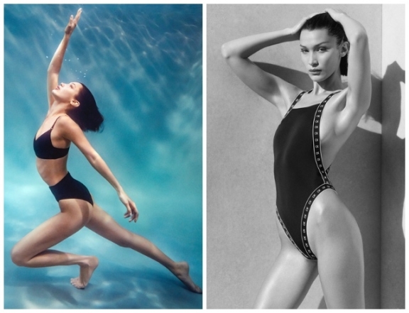 Само совершенство: Белла Хадид в рекламе стильных купальников Calvin Klein (ФОТО) - фото №1