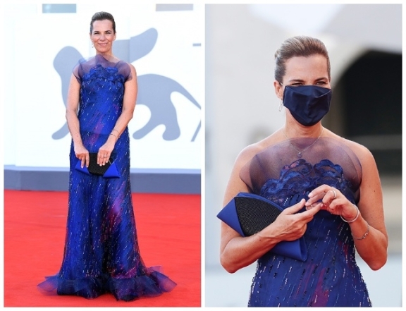 Маска Тильды Суинтон и "старое платье" Кейт Бланшетт: самые яркие образы Венецианского кинофестиваля 2020 - фото №4