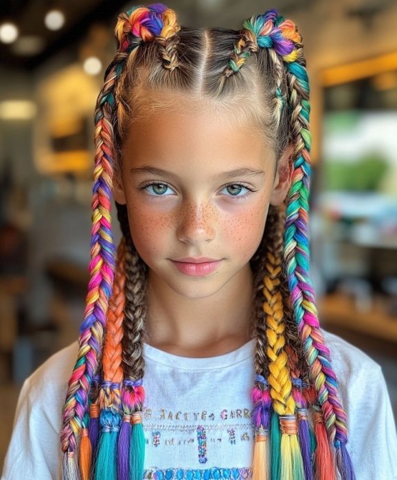 Модні зачіски для дівчинки на свято весни 2026