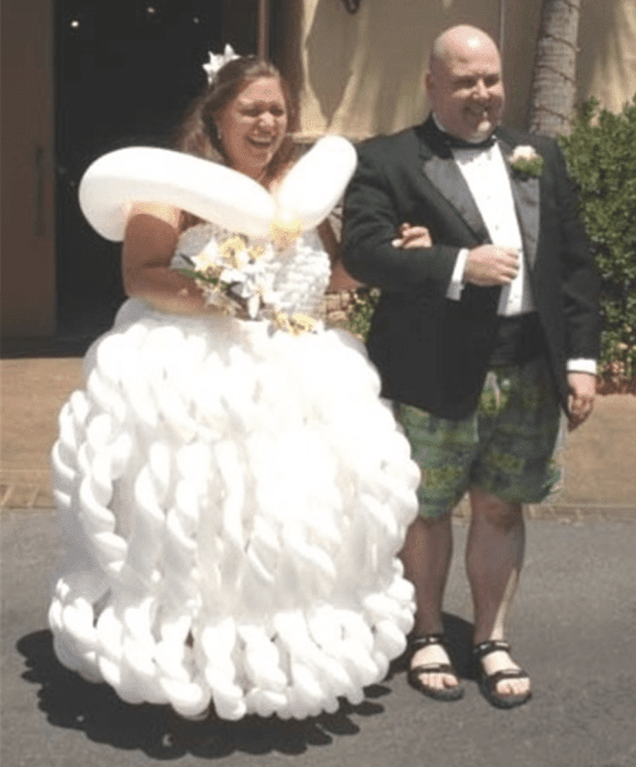 Невдалі весільні сукні та дивні образи