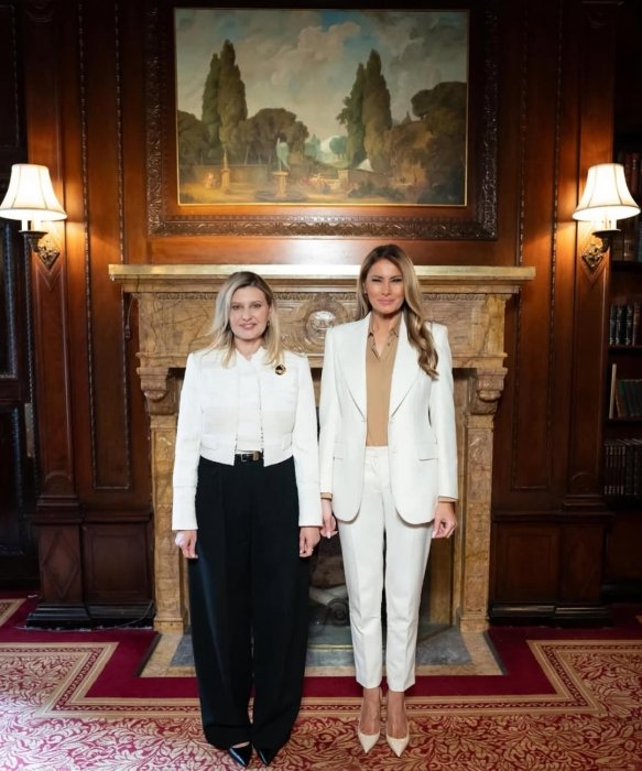 Найкращі образи Олени Зеленської, фото