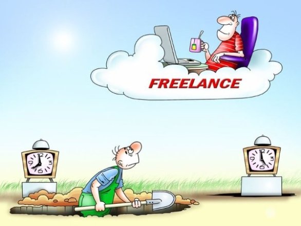 Приколи та жарти про фріланс