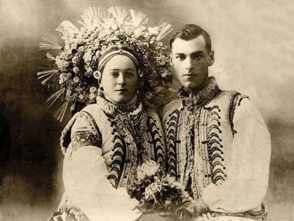 Украинские свадебные костюмы, фото
