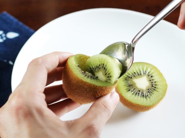 як чистити ківі