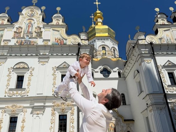 Сергей Притула показал сына, фото