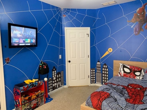 Майнкрафт, лего, человек-паук: самые крутые комнаты для мальчика 9-13 лет - фото №5