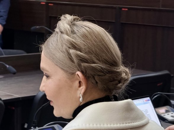 Юлия Тимошенко в профиль, фото