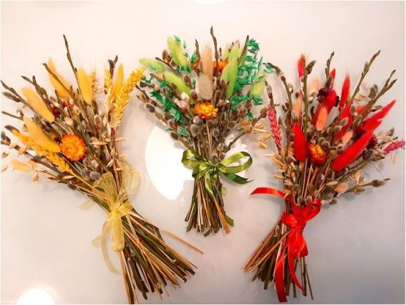 Делаем букет на Вербное Воскресенье 2025