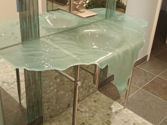Стекло и мозаика: ультрамодные раковины для ванной комнаты (ФОТО) - фото №6