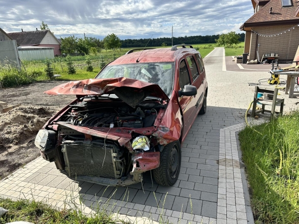 Юрий Журавель попал в ДТП