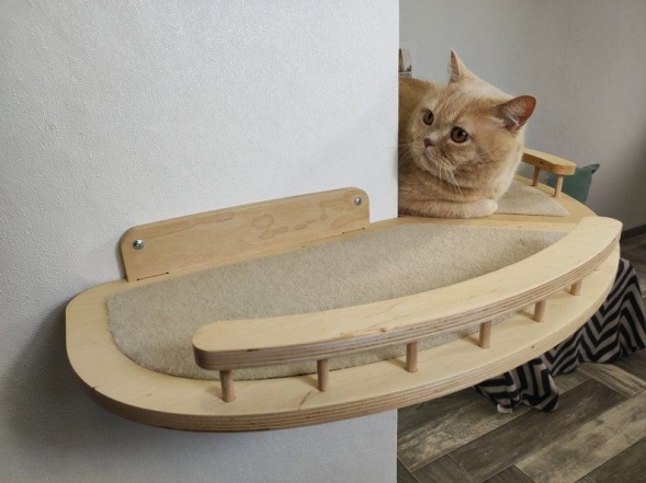 Коты — украшение интерьера: нестандартные варианты мебели для людей и животных (ФОТО) - фото №9