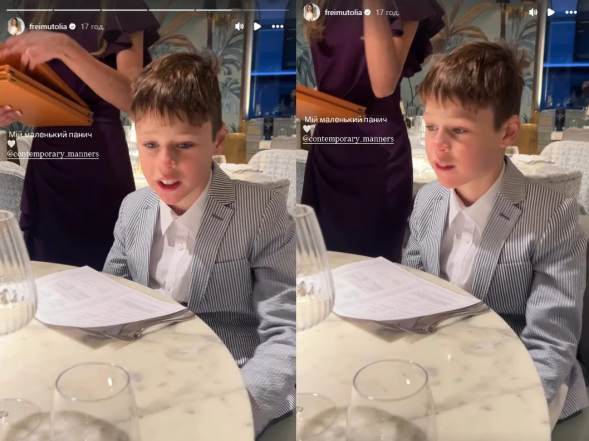 Телеведущая Оля Фреймут впервые показала подросшего сына