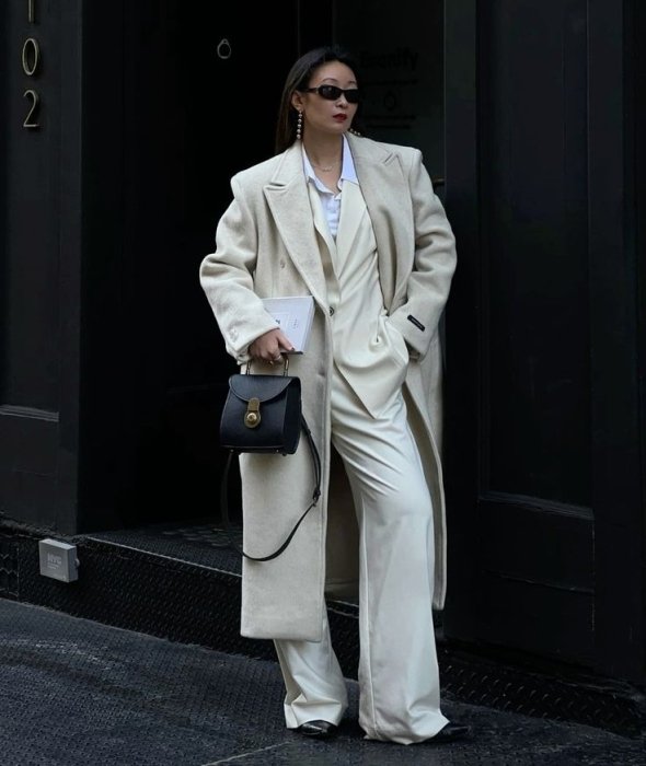 Модні образи в білому кольорі, фото