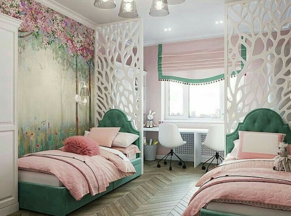 Для маленьких принцесс: самые красивые детские комнаты для сестричек (ФОТО) - фото №4