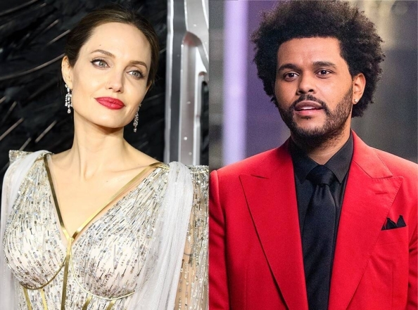 Анджелина Джоли и The Weeknd снова спровоцировали слухи о романе: звезд заметили на свидании - фото №1