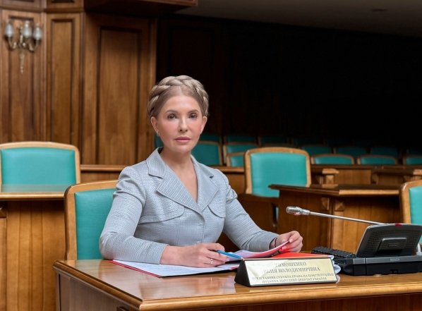 Юлия Тимошенко с косой, фото