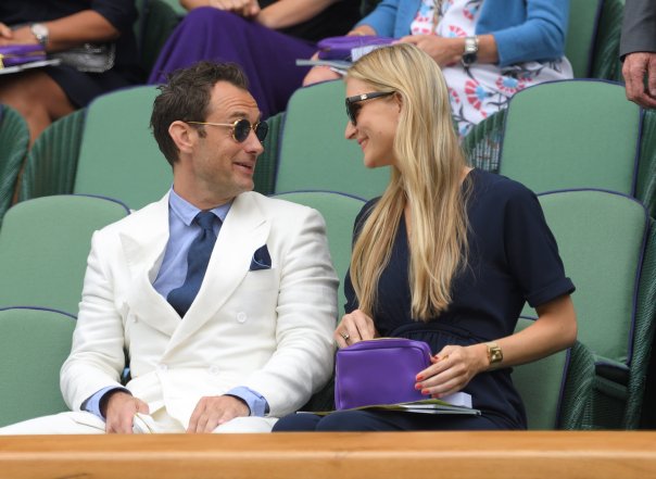 Джуд Лоу і його дружина Філіпа Коен, фото