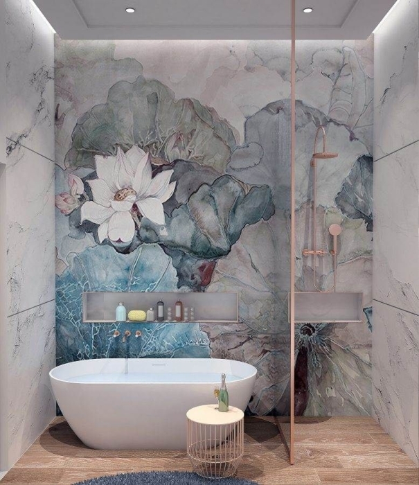 Дизайнеры показали, как смотрится ремонт в самых модных ванных комнатах (ФОТО) - фото №4