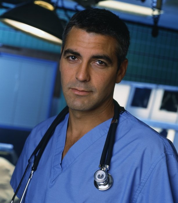 Джордж Клуни в сериале Скорая помощь, фото