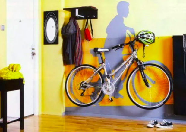 Зробіть так - і велосипеда у кімнаті ви навіть не помітите - фото №2