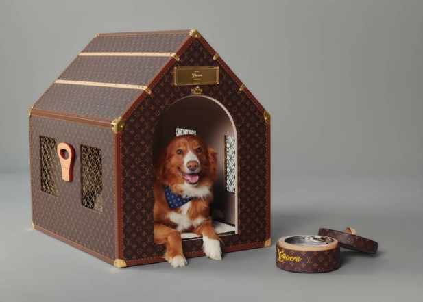 Будка для собаки от Louis Vuitton