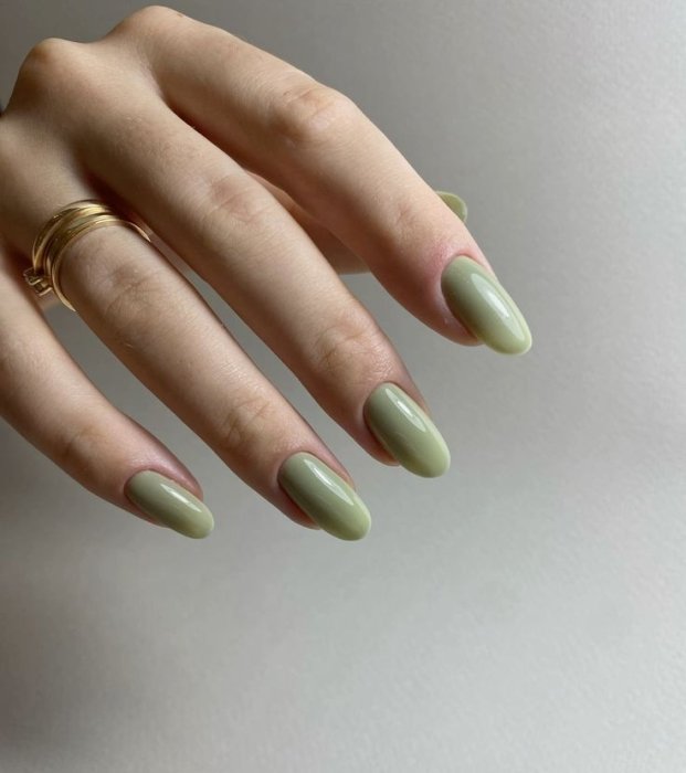 Пастельний манікюр весна 2026 - фото