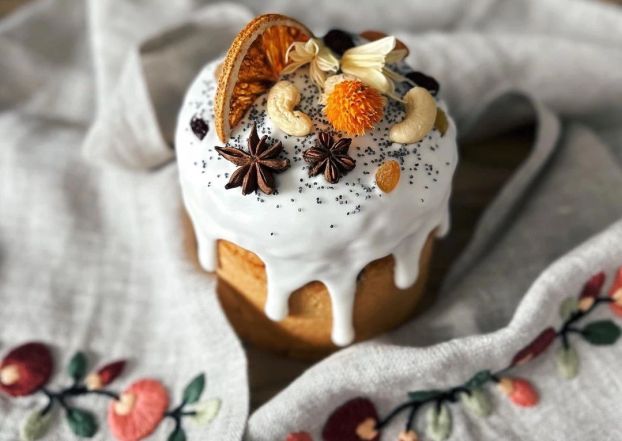 как украсить кулич