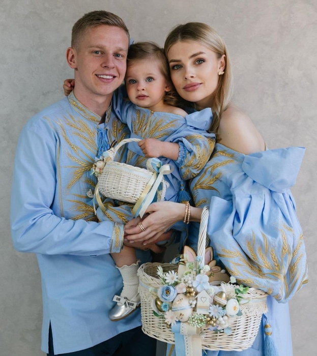 Александр Зинченко с семьей, фото