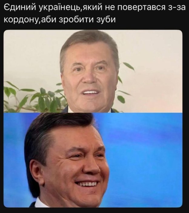 Приколи та жарти про вініри Януковича