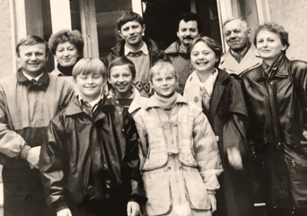 Михайло Хома у дитинстві