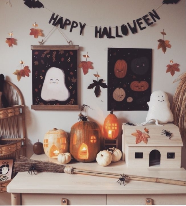 Весело и ярко: идеи декора детской комнаты на Хэллоуин 2023 (ФОТО) - фото №21